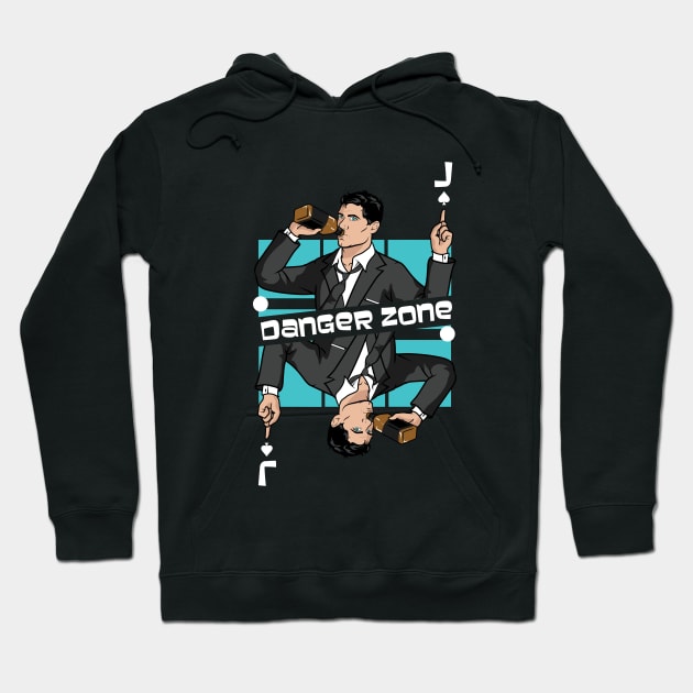 Jack DangerZone! Hoodie by JBrandtDesign